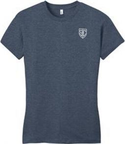 Juniors Very Important Tee,Heather Navy